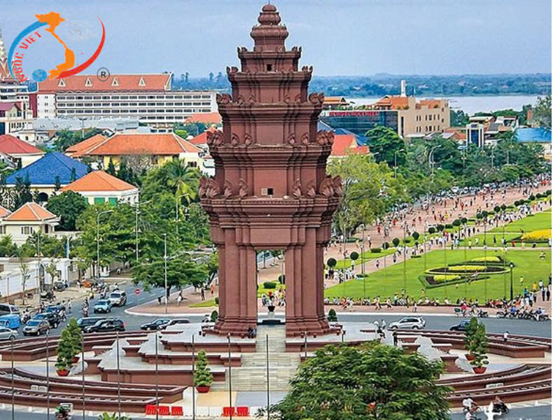 TOUR CAMPUCHIA, VƯỜN CHÙA 84000 TƯỢNG PHẬT PUTKIRI - PHNOM PENH - XE LIMOUSINE