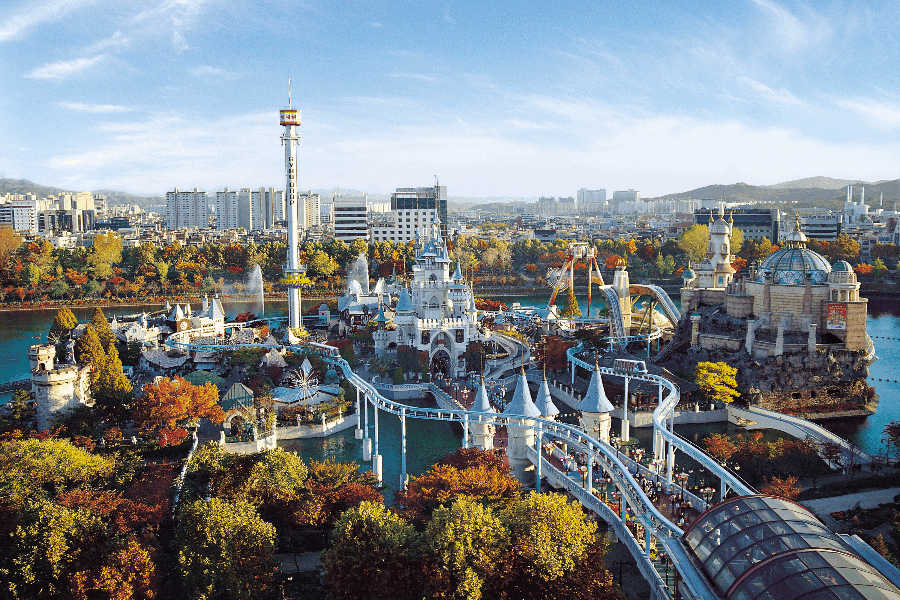 CHECKIN MÙA LỄ HỘI XỨ SỞ KIM CHI - KHU VUI CHƠI LOTTE WORLD LÀNG CỔ - TRƯỢT TUYẾT – HÁI DÂU