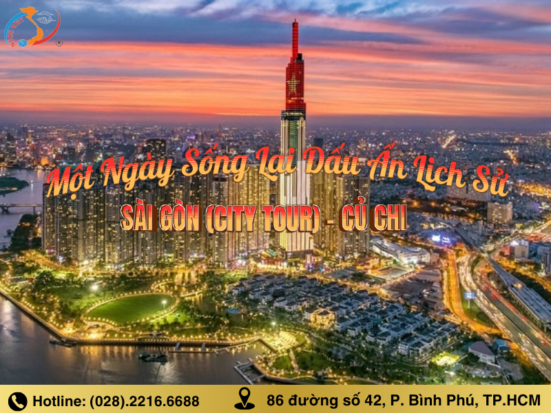 SÀI GÒN (CITY TOUR) – CỦ CHI